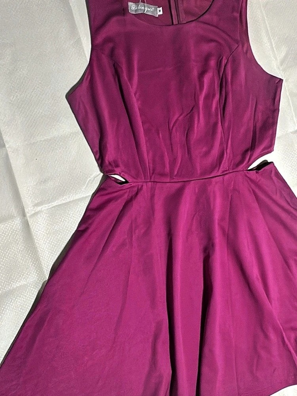 Belongsci Sleeveless Mini Dress in Pink Size 8 NWT